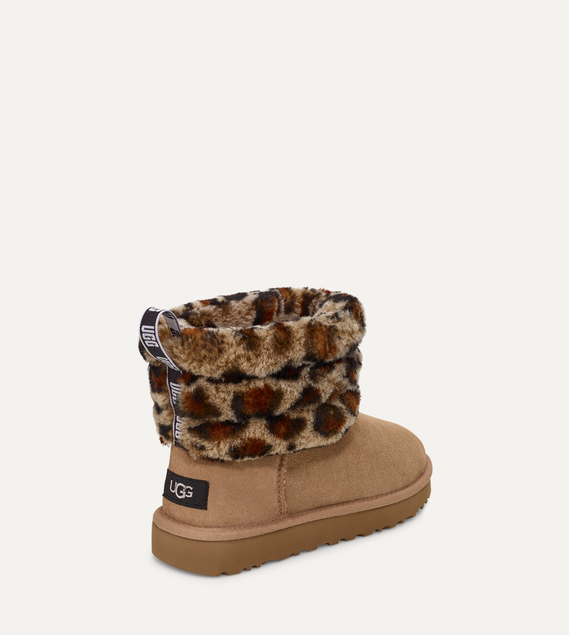 Mini fluff quilted ugg boot discount